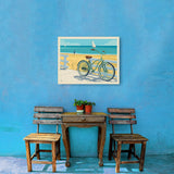 Beach Cruiser Bike - Canvas, Canvas / 18x24