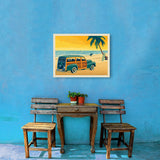Woody On The Beach - Canvas, Canvas / 18x24