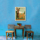 id-rather-be-playing-golf - Canvas / 18x24 / Env 