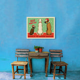 Middle Tennessee Boxer Rescue Fundraiser Print #5 (Feliz Nubby Dog) - Canvas, Canvas / 18x24