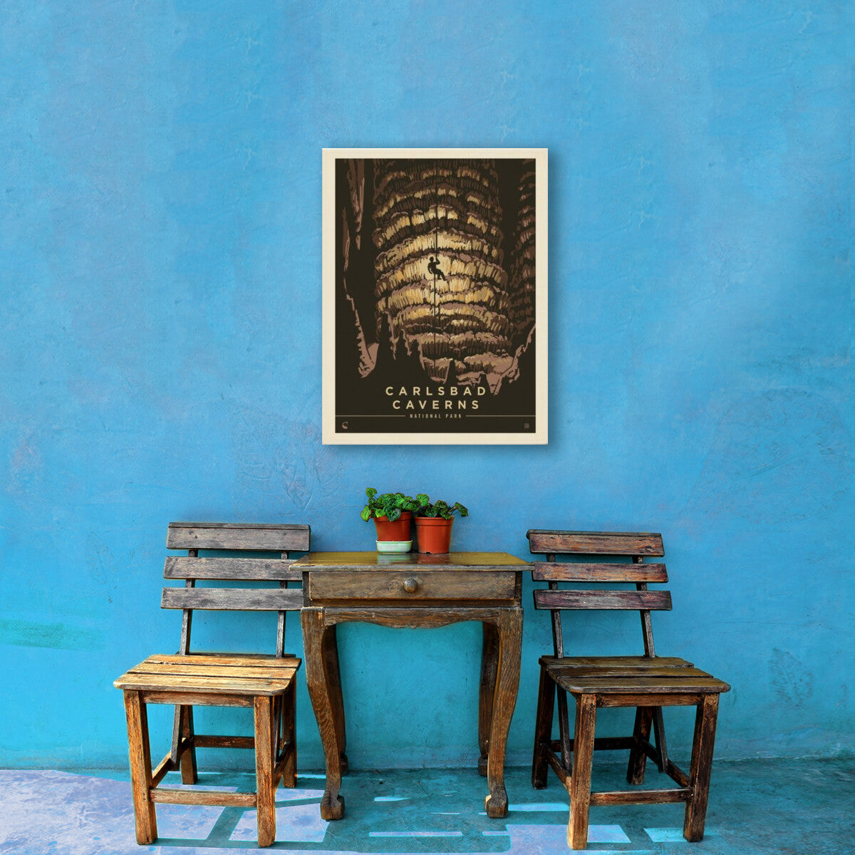 carlsbad-caverns-national-park-into-the-depths - Canvas / 18x24 / Env 