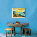 Coastal California: Horizontal Print - Canvas, Canvas / 18x24