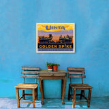 Golden Spike (Pub Poster) - Canvas, Canvas / 18x24