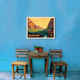 Zion National Park: 100th Anniversary (Horizontal) - Canvas, Canvas / 18x24