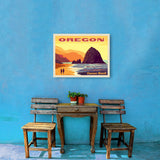 Oregon Coast: Cannon Beach - Canvas, Canvas / 18x24