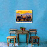 Golden Spike - Canvas, Canvas / 18x24