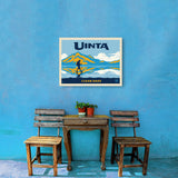 Salt Flat (Pub Poster) - Canvas, Canvas / 18x24
