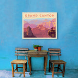 Grand Canyon National Park: 100th Anniversary (Horizontal) - Canvas, Canvas / 24x32