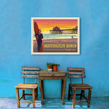 Huntington Beach, California - Canvas, Canvas / 24x32