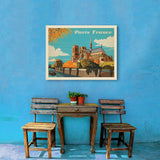 France: Paris, Notre Dame, Horizontal - Canvas, Canvas / 24x32