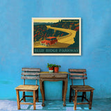 Blue Ridge Parkway - Canvas, Canvas / 24x32