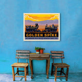 Golden Spike - Canvas, Canvas / 24x32