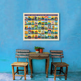 50-State Multi-Image Design - Canvas, Canvas / 24x32