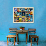 Space Travel Collage (Horizontal) - Canvas, Canvas / 24x32