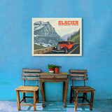 Glacier National Park: Going To The Sun Road (Horizontal) - Canvas, Canvas / 24x32