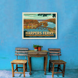 Harpers Ferry National Historical Park: Loudoun Heights Trail - Canvas, Canvas / 24x32