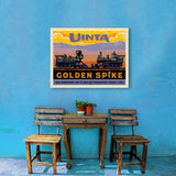 Golden Spike (Pub Poster) - Canvas, Canvas / 24x32