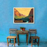 Zion National Park: 100th Anniversary (Horizontal) - Canvas, Canvas / 24x32