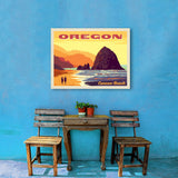 Oregon Coast: Cannon Beach - Canvas, Canvas / 24x32
