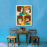 1969: Go with the Flo/Fro - Canvas, Canvas / 24x32