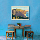 Big Sur, California: Bixby Bridge - Canvas, Canvas / 24x32