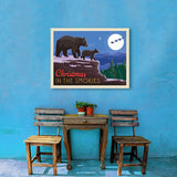 Christmas In The Smokies - Canvas, Canvas / 24x32