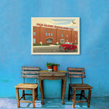 Old Glory: Distillery Building - Canvas, Canvas / 24x32