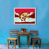 Cutthroat Trout - Canvas, Canvas / 24x32