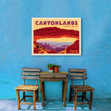 Canyonlands:  Mesa Arch - Canvas, Canvas / 24x32