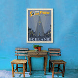...2026 Total Solar Eclipse: Reykjavik, Iceland - Canvas, Canvas / 24x32