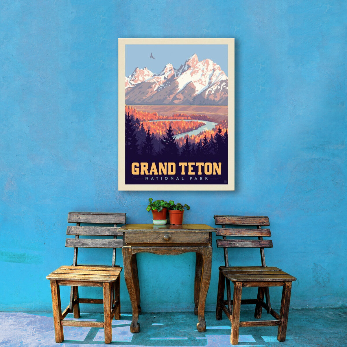 grand-teton-national-park-snake-river-valley - Canvas / 24x32 / Env