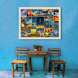 Space Travel Collage (Horizontal) - Canvas, Canvas / 30x40