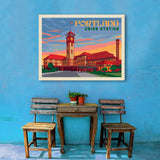 Portland, Oregon: Union Station - Canvas, Canvas / 30x40