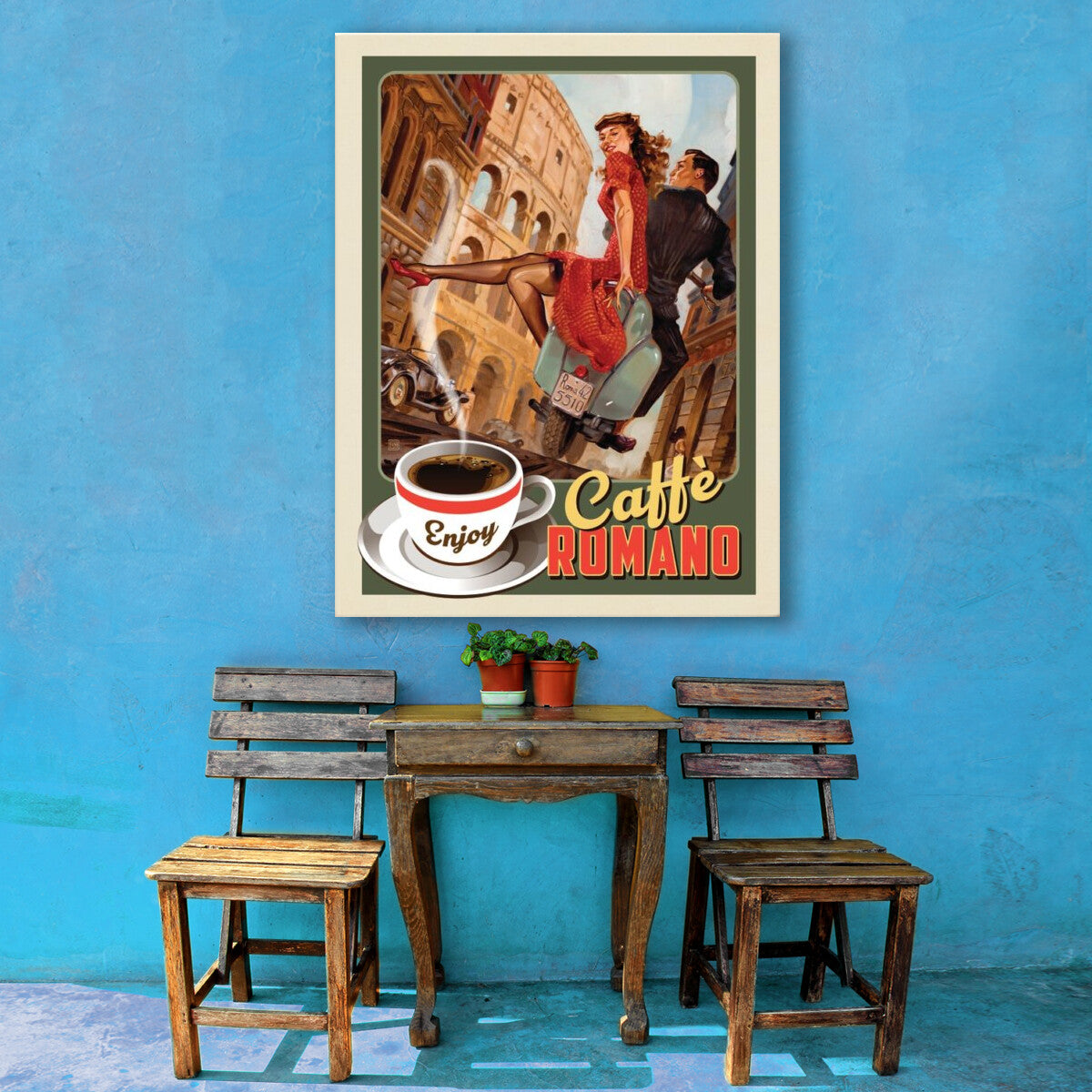Caffè Romano: by Kai Carpenter — Coffee Art Print | Canvas Wall