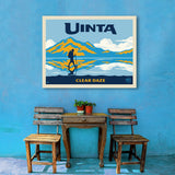 Salt Flat (Pub Poster) - Canvas, Canvas / 30x40