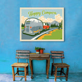 Detour: Hoppy Camper - Canvas, Canvas / 30x40