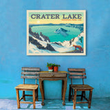 Crater Lake National Park: Winter Fox (Horizontal) - Canvas, Canvas / 30x40