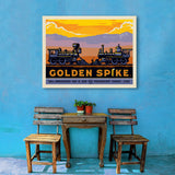 Golden Spike - Canvas, Canvas / 30x40