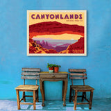 Canyonlands:  Mesa Arch - Canvas, Canvas / 30x40