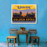 Golden Spike (Pub Poster) - Canvas, Canvas / 30x40