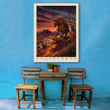 Mythical Creatures: Chupacabra - Canvas, Canvas / 30x40