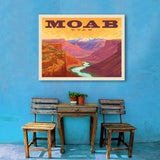 Moab, Utah: Canyon View - Canvas, Canvas / 30x40