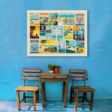 Coastal Collection Collage (Horizontal) - Canvas, Canvas / 30x40