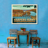Harpers Ferry National Historical Park: Loudoun Heights Trail - Canvas, Canvas / 30x40