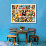 Coffee Collage (Horizontal) - Canvas, Canvas / 30x40