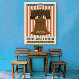 250th Anniversary USA: Liberty Bell - Canvas, Canvas / 30x40
