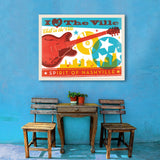 Chill in the Ville (Horizontal) - Canvas, Canvas / 30x40