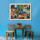 Literary Classics Collage (Horizontal) - Canvas, Canvas / 30x40