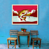Cutthroat Trout - Canvas, Canvas / 30x40