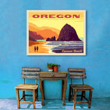 Oregon Coast: Cannon Beach - Canvas, Canvas / 30x40